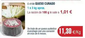 Abordo Queso curado oferta