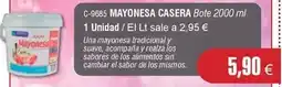 Abordo El sabor - mayonesa casera oferta