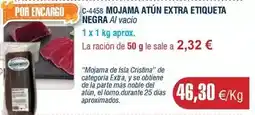Abordo Mojama atún extra etiqueta negra oferta