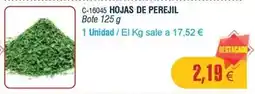 Abordo Hojas de perejil oferta