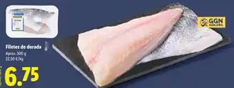 Lidl Filetes de dorada oferta