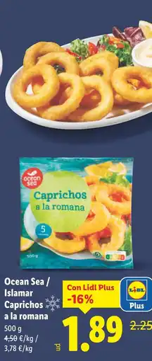 Lidl Ocean Sea / Islamar Caprichos a la romana oferta