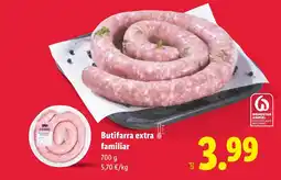 Lidl Butifarra extra familiar oferta