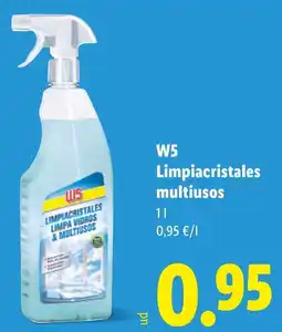 Lidl W5 Limpiacristales multiusos oferta