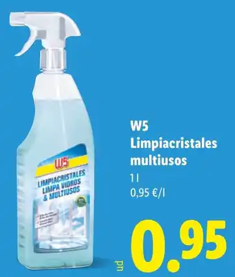 Lidl W5 Limpiacristales multiusos oferta