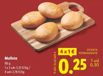 Lidl Mollete oferta