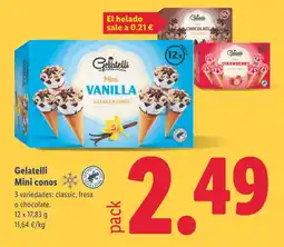 Lidl BON GELATI Mini conos oferta