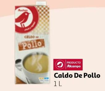 Alcampo Caldo de pollo alcampo oferta