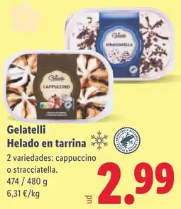 Lidl BON GELATI Helado en tarrina oferta
