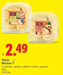 Lidl Vitasia Dim Sum oferta