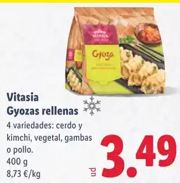 Lidl Vitasia Gyozas rellenas oferta
