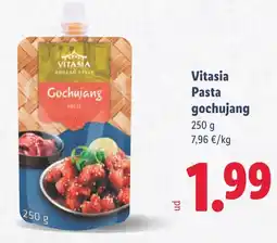 Lidl Vitasia Pasta gochujang oferta