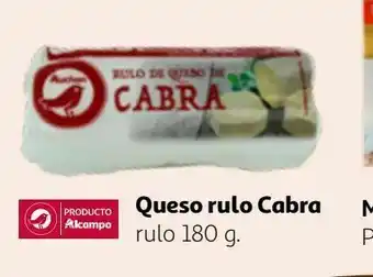 Alcampo Rulo de queso de cabra alcampo oferta