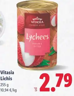 Lidl Vitasia Lichis oferta
