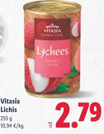 Lidl Vitasia Lichis oferta