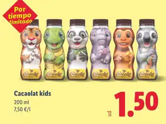 Lidl Cacaolat kids oferta