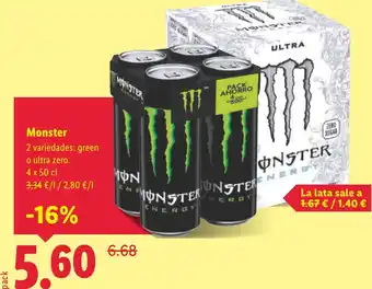 Lidl MONSTER oferta