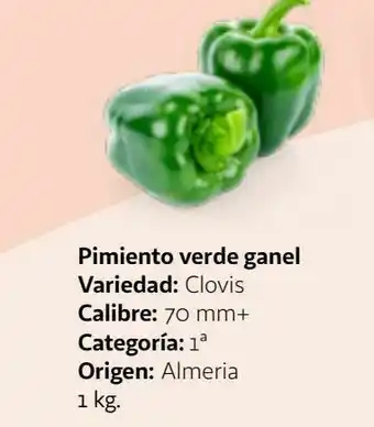 Alcampo Pimientos verdes oferta