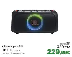 Hipercor JBL Altavoz portátil oferta
