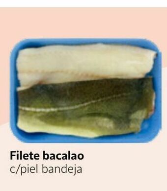 Alcampo Filetes de bacalao oferta