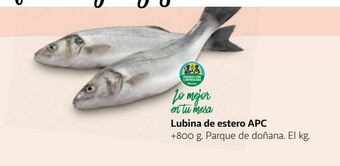 Alcampo Lubina oferta
