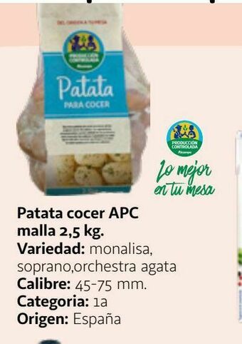 Alcampo Patatas alcampo oferta