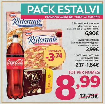 La Sirena Pizza dr oetker oferta