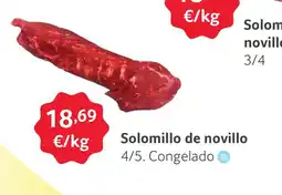 GM Cash & Carry Solomillo de novillo oferta