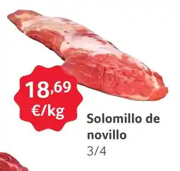 GM Cash & Carry Solomillo de novillo oferta