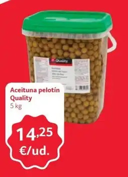 GM Cash & Carry Aceituna pelotín Quality oferta