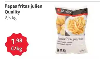 GM Cash & Carry Papas fritas julien Quality oferta
