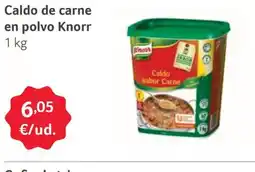 GM Cash & Carry KNORR Caldo de carne en polvo oferta