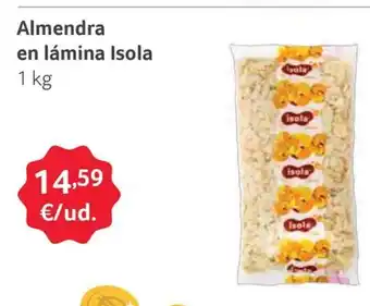 GM Cash & Carry Almendra en lámina Isola oferta