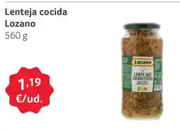 GM Cash & Carry Lenteja cocida Lozano oferta