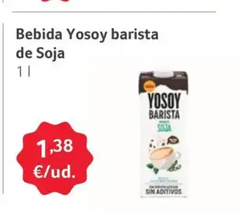 GM Cash & Carry Bebida Yosoy barista de Soja oferta