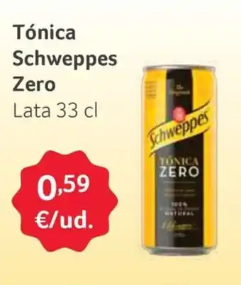 GM Cash & Carry Tónica Schweppes Zero oferta