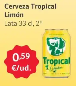 GM Cash & Carry Cerveza Tropical Limón oferta