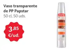 GM Cash & Carry Vaso transparente de PP Papstar oferta