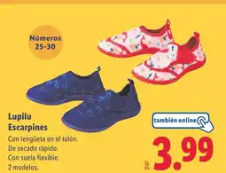 Lidl Lupilu Escarpines oferta