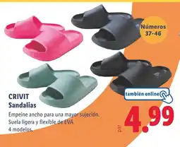 Lidl CRIVIT Sandalias oferta
