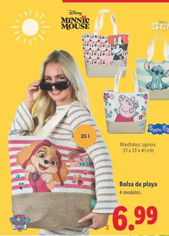 Lidl Bolsa de playa oferta