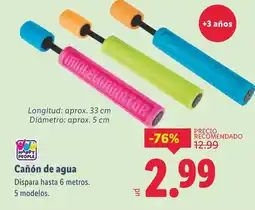 Lidl Cañón de agua oferta
