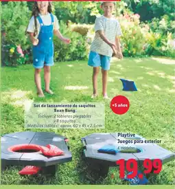 Lidl Playtive Juegos para exterior oferta