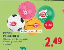 Lidl Playtive Pelota acuática oferta