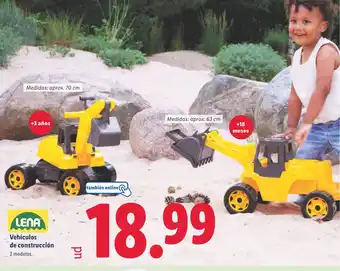 Lidl Vehículos de construcción oferta