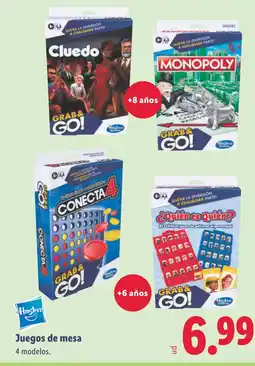 Lidl Juegos de mesa oferta