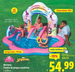 Lidl BESTWAY Centro de juegos acuáticos oferta