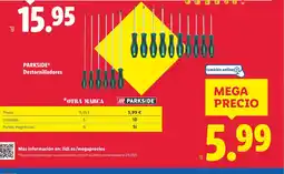 Lidl PARKSIDE Destornilladores oferta