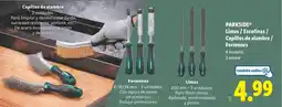 Lidl PARKSIDE Limas / Escofinas / Cepillos de alambre / Formones oferta