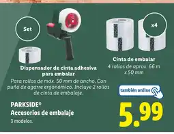 Lidl PARKSIDE Accesorios de embalaje oferta